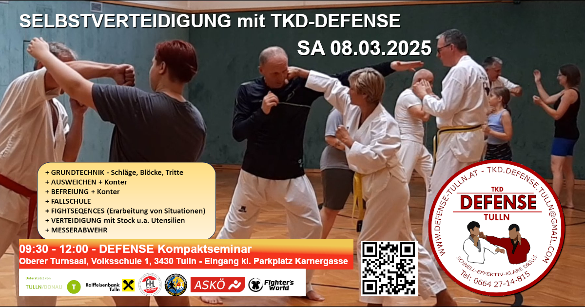 3tes SV-Kompaktseminar TKD-DEFENSE