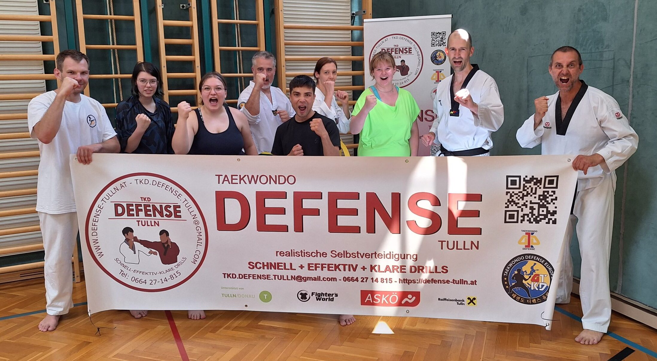 Teilnehmer 6tes Kompaktseminar DEFENSE - Selbstverteidigung