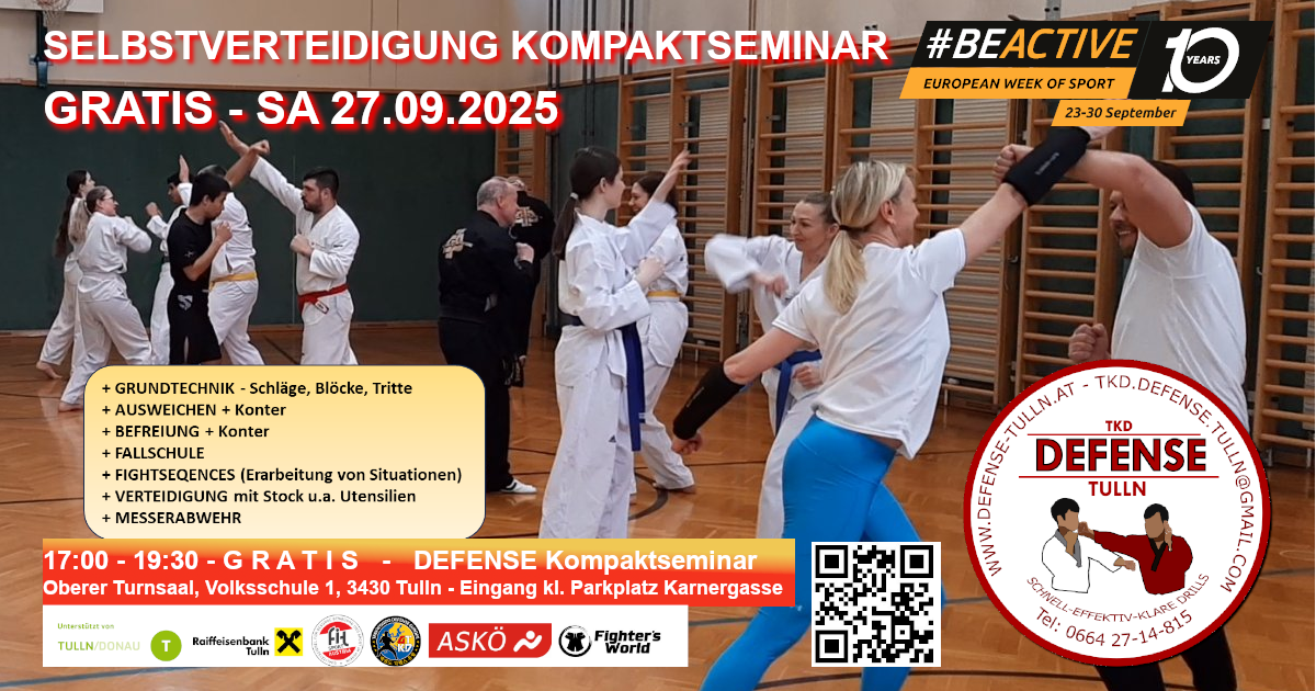 #BeActiveNight TKD-DEFENSE-TULLN